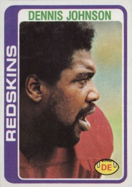 1978 Topps Dennis Johnson #31 Football Card
