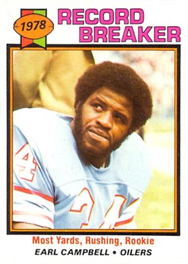 1979 Topps Earl Campbell #331 Football Card