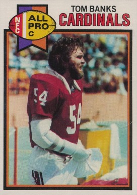 1979 Topps Tom Banks #295 Football Card