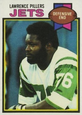 1979 Topps Lawrence Pillers #287 Football Card
