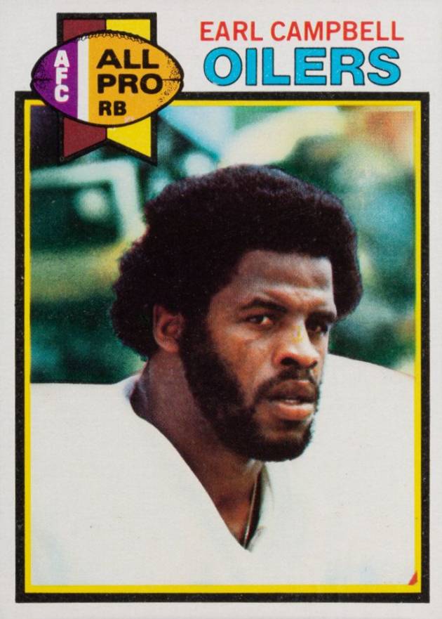 1979 Topps Earl Campbell #390 Football Card