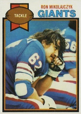 1979 Topps Ron Mikolajczyk #452 Football Card