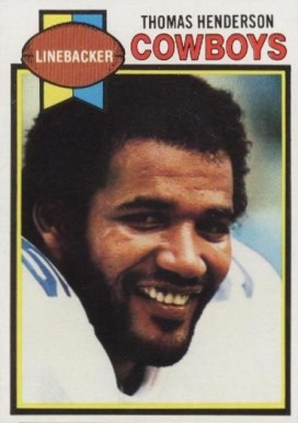 1979 Topps Thomas Henderson #385 Football Card