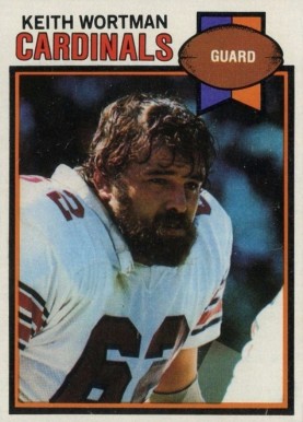 1979 Topps Keith Wortman #367 Football Card