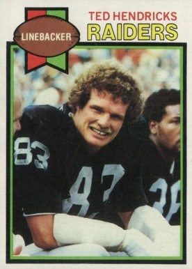 1979 Topps Ted Hendricks #345 Football Card