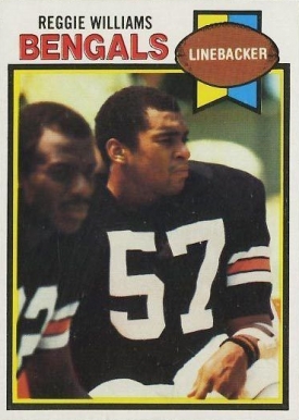 1979 Topps Reggie Williams #328 Football Card