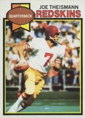 1979 Topps Joe Theismann #155 Football Card