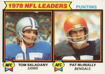 1979 Topps Punting Leaders #6 Football Card