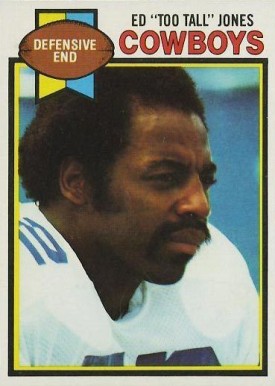 1979 Topps Ed "Too Tall" Jones #24 Football Card
