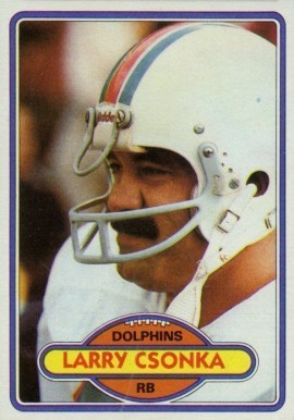 1980 Topps Larry Csonka #485 Football Card