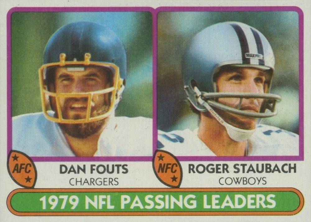 1980 Topps Passing Leaders #331 Football Card