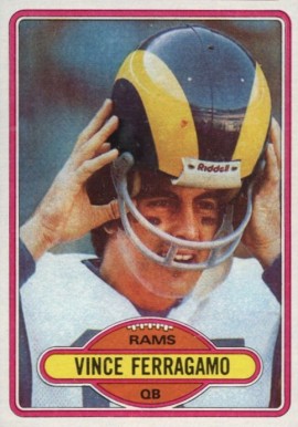 1980 Topps Vince Ferragamo #239 Football Card