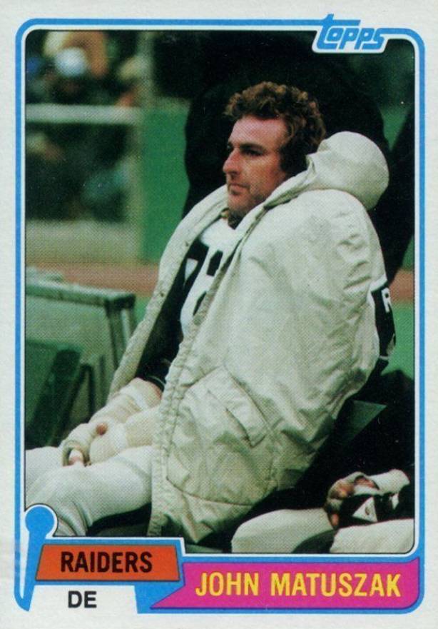 1981 Topps John Matuszak #255 Football Card