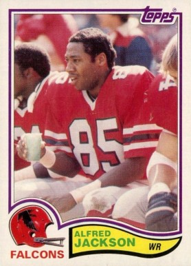 1982 Topps Alfred Jackson #279 Football Card