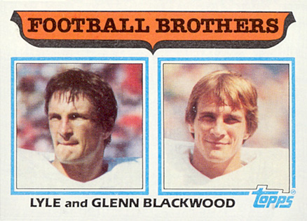 1982 Topps Brothers: Blackwood #264 Football Card