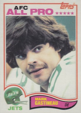 1982 Topps Mark Gastineau #167 Football Card