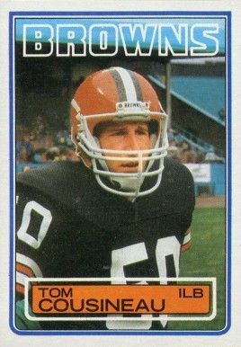 1983 Topps Tom Cousineau #246 Football Card