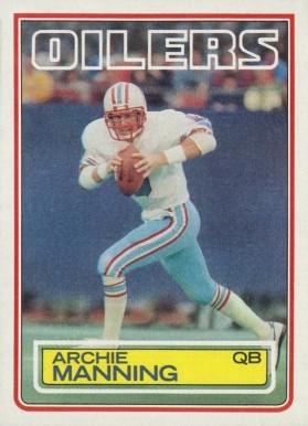 1983 Topps Archie Manning #278 Football Card