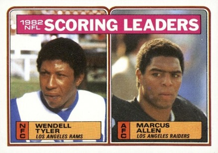 1983 Topps Scoring Leaders #205 Football Card