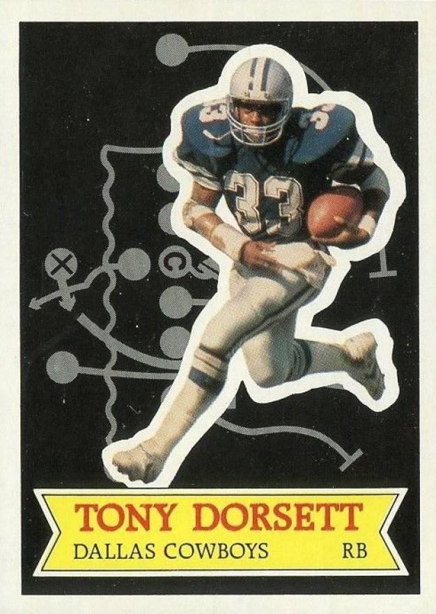 1984 Topps Glossy Glossy Send-in Tony Dorsett #4 Football Card