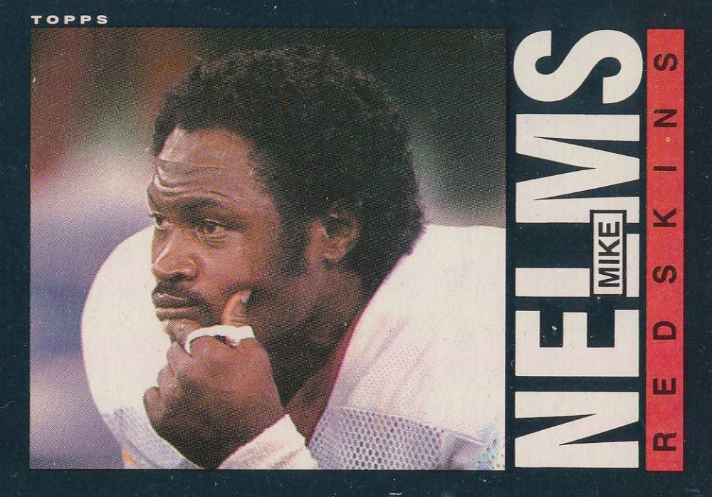1985 Topps Mike Nelms #188 Football Card