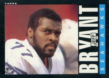 1985 Topps Jeff Bryant #382 Football Card