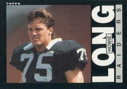 1985 Topps Howie Long #292 Football Card