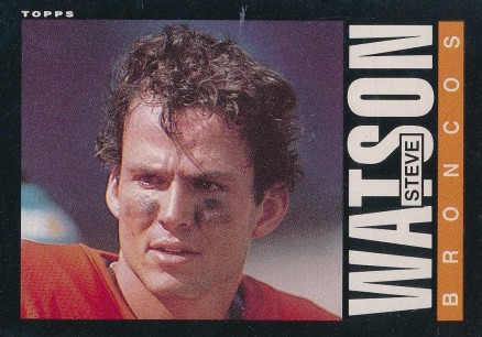 1985 Topps Steve Watson #245 Football Card