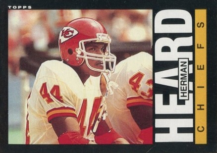 1985 Topps Herman Heard #275 Football Card