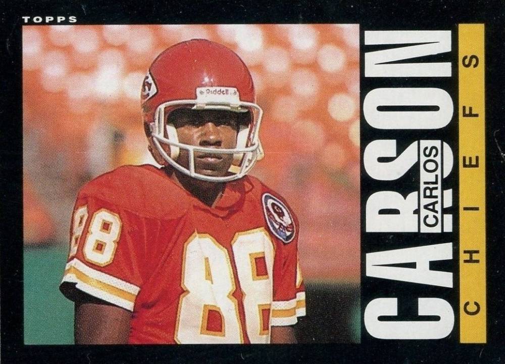1985 Topps Carlos Carson #273 Football Card