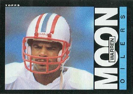1985 Topps Warren Moon #251 Football Card