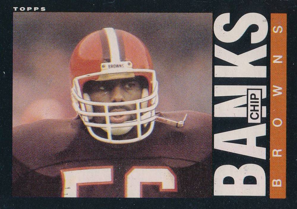 1985 Topps Chip Banks #223 Football Card