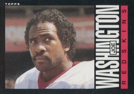 1985 Topps Joe Washington #191 Football Card