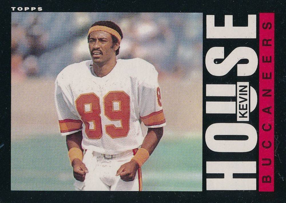 1985 Topps Kevin House #172 Football Card