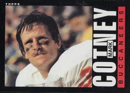 1985 Topps Mark Cotney #168 Football Card