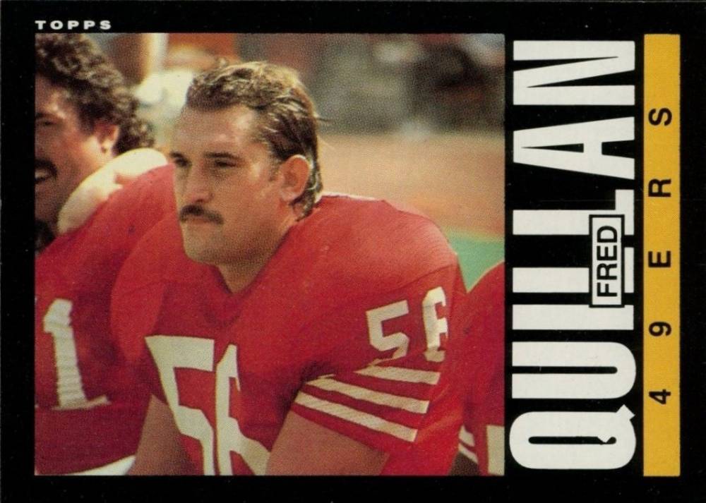 1985 Topps Fred Quillan #159 Football Card
