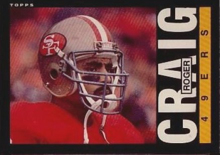 1985 Topps Roger Craig #151 Football Card