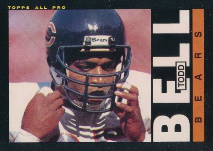 1985 Topps Todd Bell #23 Football Card