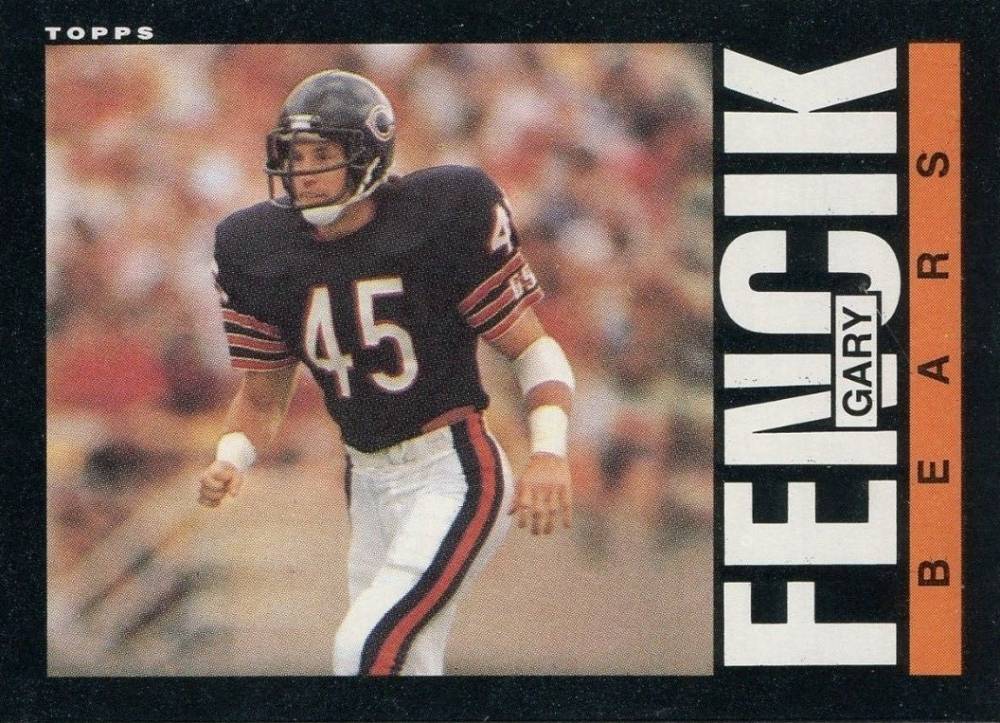 1985 Topps Gary Fencik #25 Football Card