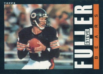 1985 Topps Steve Fuller #28 Football Card