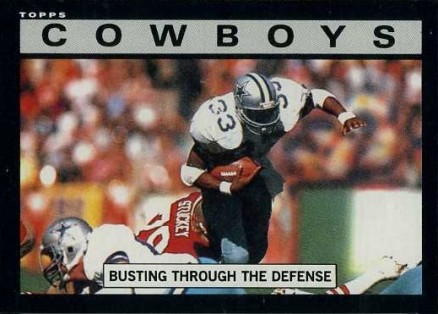 1985 Topps Cowboys Team Leaders #37 Football Card