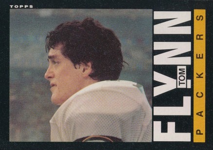1985 Topps Tom Flynn #70 Football Card