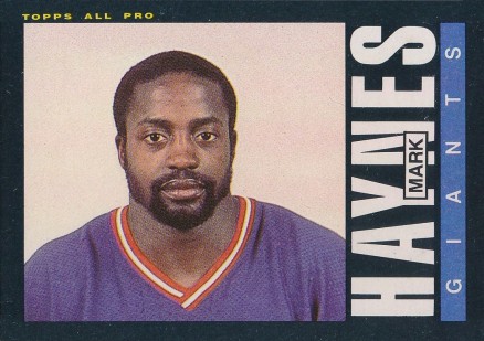 1985 Topps Mark Haynes #117 Football Card