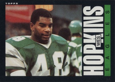 1985 Topps Wes Hopkins #129 Football Card
