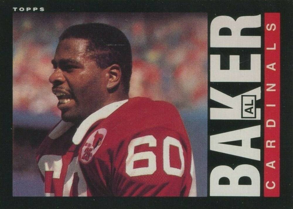 1985 Topps Al "Bubba" Baker #139 Football Card