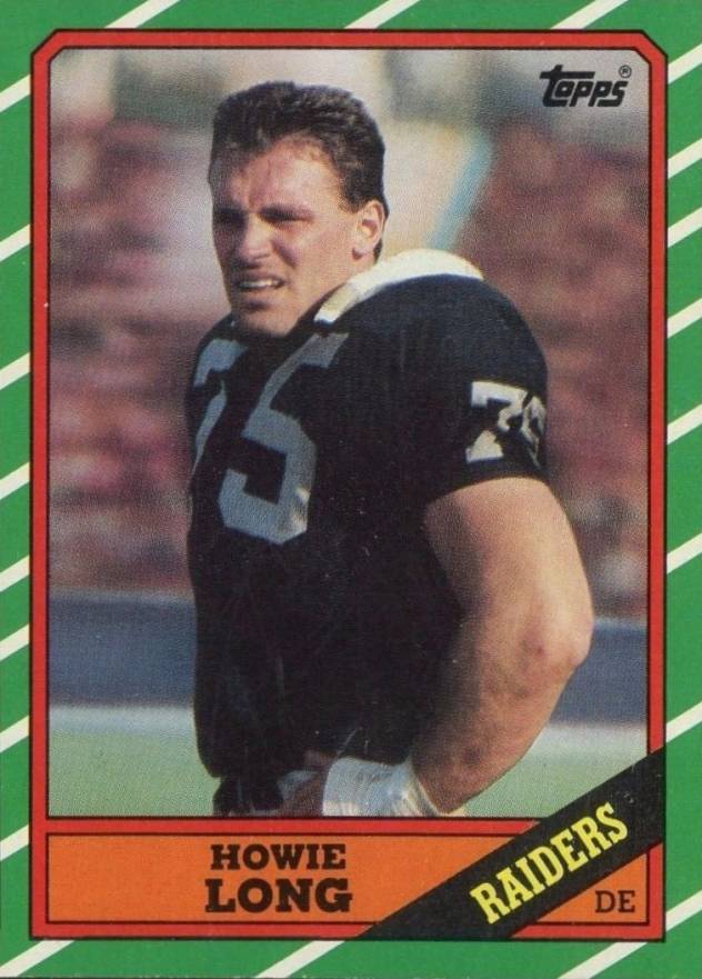 1986 Topps Howie Long #67 Football Card