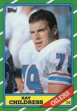 1986 Topps Ray Childress #357 Football Card