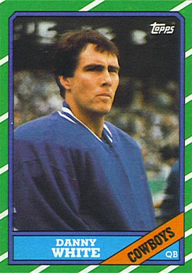 1986 Topps Danny White #125 Football Card
