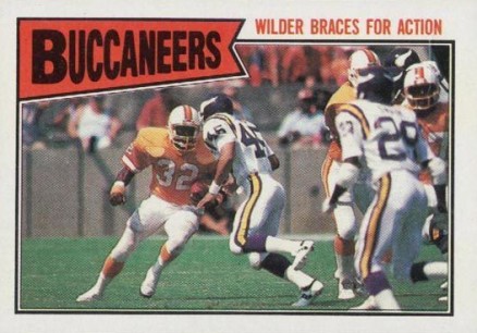 1987 Topps Buccaneers Team Leaders #383 Football Card