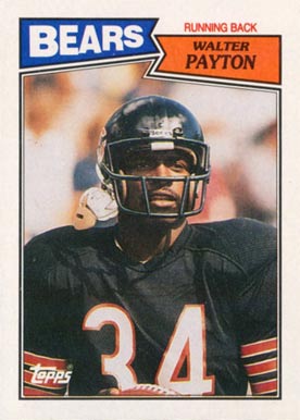 1987 Topps Walter Payton #46 Football Card